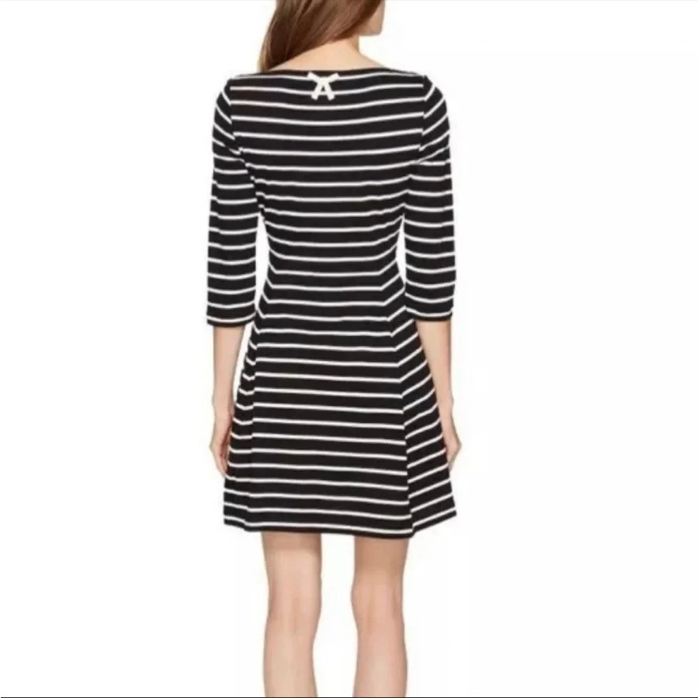 kate spade black white